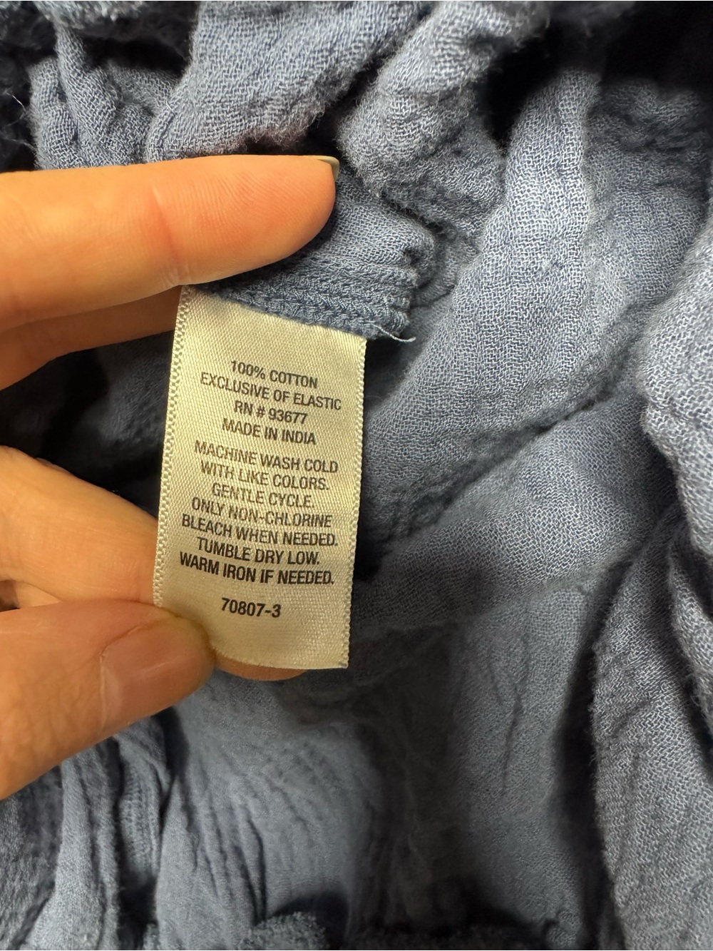 a.n.a Dusty Blue Tiered Maxi Skirt - Picture 3 of 3